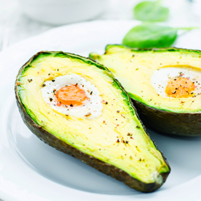 Avocado Breakfast Bake