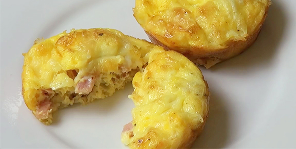 Oven Baked Mini Omelettes