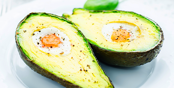 Avocado Breakfast Bake